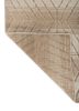 zuri ivory wool hand knotted Rug - Backing Shot zuri ivory wool hand knotted Rug - Backing Shot