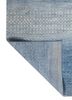 kairos blue wool hand knotted Rug - Backing Shot kairos blue wool hand knotted Rug - Backing Shot