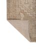 thyme beige and brown wool hand knotted Rug - Backing Shot thyme beige and brown wool hand knotted Rug - Backing Shot