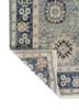 erbe blue wool hand knotted Rug - Backing Shot erbe blue wool hand knotted Rug - Backing Shot