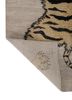 aprezo gold wool hand knotted Rug - Backing Shot aprezo gold wool hand knotted Rug - Backing Shot