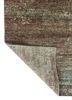 entropy ivory wool and silk hand knotted Rug - Backing Shot entropy ivory wool and silk hand knotted Rug - Backing Shot
