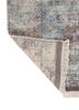 entropy blue wool and silk hand knotted Rug - Backing Shot entropy blue wool and silk hand knotted Rug - Backing Shot