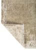 entropy ivory wool and silk hand knotted Rug - Backing Shot entropy ivory wool and silk hand knotted Rug - Backing Shot