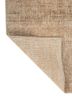 entropy beige and brown wool and silk hand knotted Rug - Backing Shot entropy beige and brown wool and silk hand knotted Rug - Backing Shot