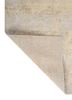 entropy ivory wool and silk hand knotted Rug - Backing Shot entropy ivory wool and silk hand knotted Rug - Backing Shot