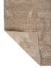 aprezo beige and brown wool and silk hand knotted Rug - Backing Shot aprezo beige and brown wool and silk hand knotted Rug - Backing Shot