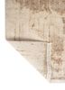 entropy ivory wool and silk hand knotted Rug - Backing Shot entropy ivory wool and silk hand knotted Rug - Backing Shot