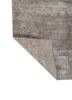 entropy grey and black wool and bamboo silk hand knotted Rug - Backing Shot entropy grey and black wool and bamboo silk hand knotted Rug - Backing Shot