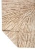 uvenuti beige and brown afghan wool and silk hand knotted Rug - Backing Shot uvenuti beige and brown afghan wool and silk hand knotted Rug - Backing Shot