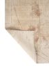 entropy beige and brown wool and silk hand knotted Rug - Backing Shot entropy beige and brown wool and silk hand knotted Rug - Backing Shot