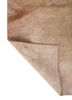 entropy ivory wool and silk hand knotted Rug - Backing Shot