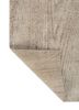 entropy beige and brown wool and silk hand knotted Rug - Backing Shot