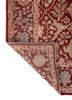 playing with tradition red and orange wool and silk hand knotted Rug - Backing Shot playing with tradition red and orange wool and silk hand knotted Rug - Backing Shot