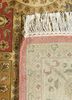 gulmarg red and orange silk hand knotted Rug - Backing Shot gulmarg red and orange silk hand knotted Rug - Backing Shot