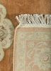 gulmarg red and orange silk hand knotted Rug - Backing Shot gulmarg red and orange silk hand knotted Rug - Backing Shot