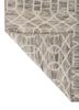 indusbar blue wool flat weaves Rug - Backing Shot indusbar blue wool flat weaves Rug - Backing Shot