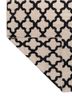 indusbar ivory wool flat weaves Rug - Backing Shot indusbar ivory wool flat weaves Rug - Backing Shot