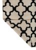 indusbar ivory wool flat weaves Rug - Backing Shot