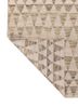 indusbar beige and brown wool flat weaves Rug - Backing Shot indusbar beige and brown wool flat weaves Rug - Backing Shot