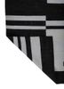 indusbar grey and black wool flat weaves Rug - Backing Shot indusbar grey and black wool flat weaves Rug - Backing Shot