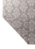 indusbar grey and black wool flat weaves Rug - Backing Shot