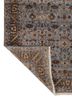 someplace in time blue afghan wool hand knotted Rug - Backing Shot someplace in time blue afghan wool hand knotted Rug - Backing Shot