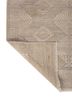 someplace in time beige and brown afghan wool hand knotted Rug - Backing Shot someplace in time beige and brown afghan wool hand knotted Rug - Backing Shot