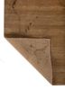 urban pause by kavi gold wool and silk hand knotted Rug - Backing Shot