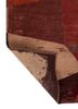 unfold by kavi red and orange wool and silk hand knotted Rug - Backing Shot unfold by kavi red and orange wool and silk hand knotted Rug - Backing Shot