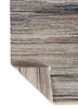 entropy grey and black wool and silk hand knotted Rug - Backing Shot entropy grey and black wool and silk hand knotted Rug - Backing Shot