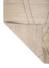 zuri ivory wool hand knotted Rug - Backing Shot zuri ivory wool hand knotted Rug - Backing Shot
