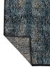 gilded age grey and black afghan wool hand knotted Rug - Backing Shot gilded age grey and black afghan wool hand knotted Rug - Backing Shot