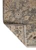viscaya blue afghan wool and silk hand knotted Rug - Backing Shot viscaya blue afghan wool and silk hand knotted Rug - Backing Shot