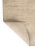 entropy ivory wool and silk hand knotted Rug - Backing Shot entropy ivory wool and silk hand knotted Rug - Backing Shot