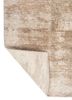 entropy ivory wool and silk hand knotted Rug - Backing Shot entropy ivory wool and silk hand knotted Rug - Backing Shot