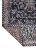 far pavilions grey and black wool and silk hand knotted Rug - Backing Shot far pavilions grey and black wool and silk hand knotted Rug - Backing Shot