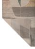aprezo grey and black wool and bamboo silk hand knotted Rug - Backing Shot aprezo grey and black wool and bamboo silk hand knotted Rug - Backing Shot