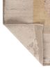 unfold by kavi ivory wool and bamboo silk hand knotted Rug - Backing Shot unfold by kavi ivory wool and bamboo silk hand knotted Rug - Backing Shot