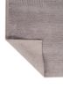 unfold by kavi red and orange wool and bamboo silk hand knotted Rug - Backing Shot unfold by kavi red and orange wool and bamboo silk hand knotted Rug - Backing Shot