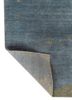 unfold by kavi green wool and bamboo silk hand knotted Rug - Backing Shot unfold by kavi green wool and bamboo silk hand knotted Rug - Backing Shot