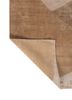 unfold by kavi gold wool and bamboo silk hand knotted Rug - Backing Shot unfold by kavi gold wool and bamboo silk hand knotted Rug - Backing Shot