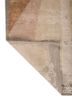 unfold by kavi gold wool and bamboo silk hand knotted Rug - Backing Shot