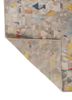 aprezo grey and black wool and bamboo silk hand knotted Rug - Backing Shot aprezo grey and black wool and bamboo silk hand knotted Rug - Backing Shot