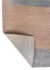 afterglow by kavi pink and purple wool and bamboo silk hand knotted Rug - Backing Shot afterglow by kavi pink and purple wool and bamboo silk hand knotted Rug - Backing Shot