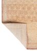 erbe red and orange wool hand knotted Rug - Backing Shot erbe red and orange wool hand knotted Rug - Backing Shot