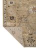 savana grey and black wool hand knotted Rug - Backing Shot savana grey and black wool hand knotted Rug - Backing Shot