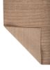 basis red and orange polyester hand loom Rug - Backing Shot