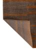 tesoro beige and brown polyester hand loom Rug - Backing Shot tesoro beige and brown polyester hand loom Rug - Backing Shot