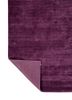 basis pink and purple viscose hand loom Rug - Backing Shot basis pink and purple viscose hand loom Rug - Backing Shot